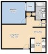 one bedroom